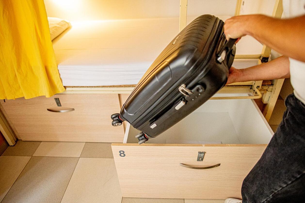 Etagenbett im Frauenschlafsaal